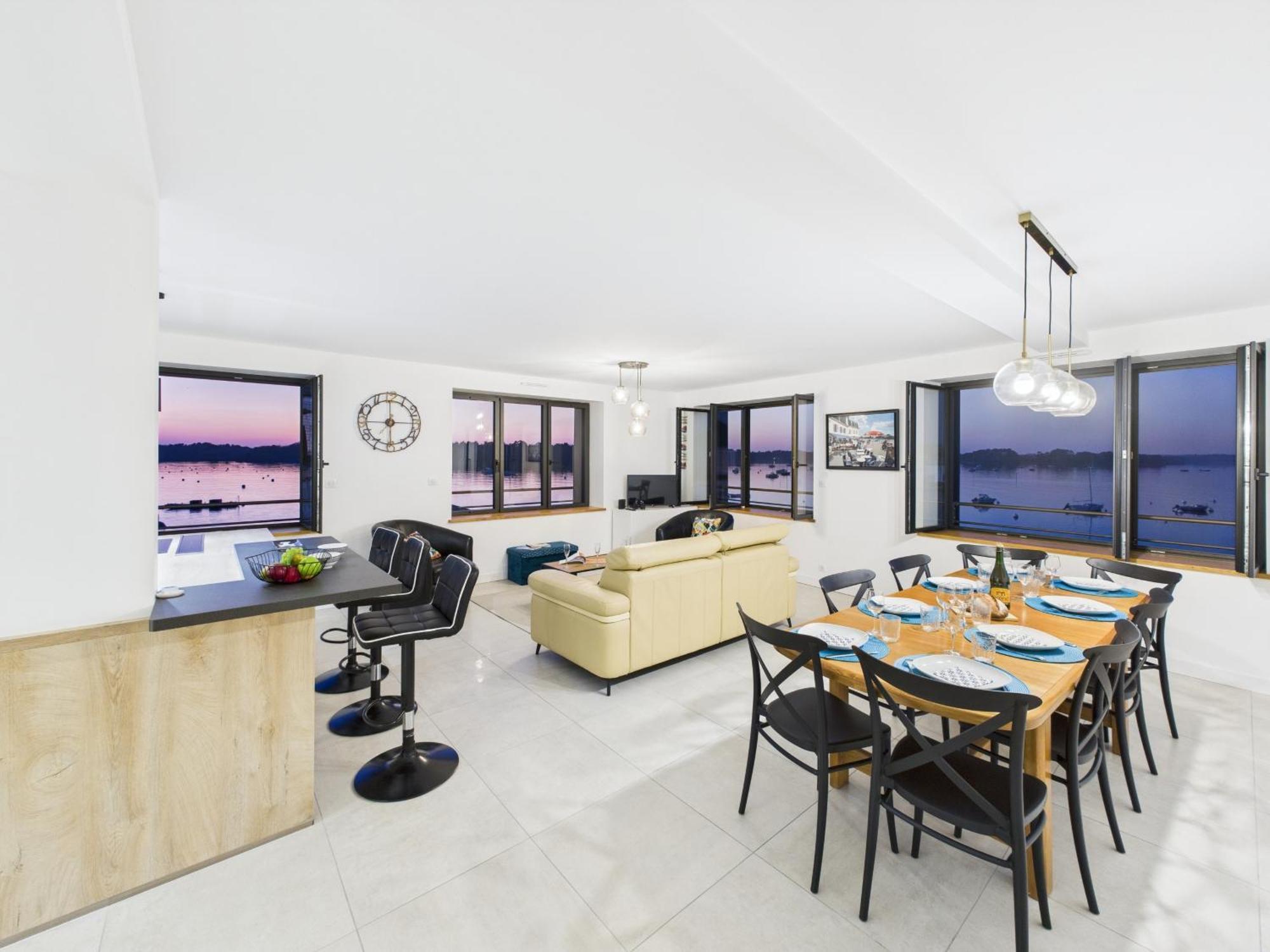 Appartement Vue Sur La Mer A L'Ile Tudy ! Extérieur photo